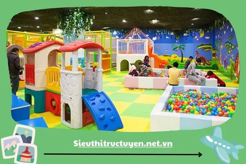Trung tâm mua sắm Vinh Plaza với khu vui chơi trẻ em